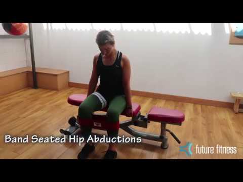 Band Seated Hip Abductions Tutorial
