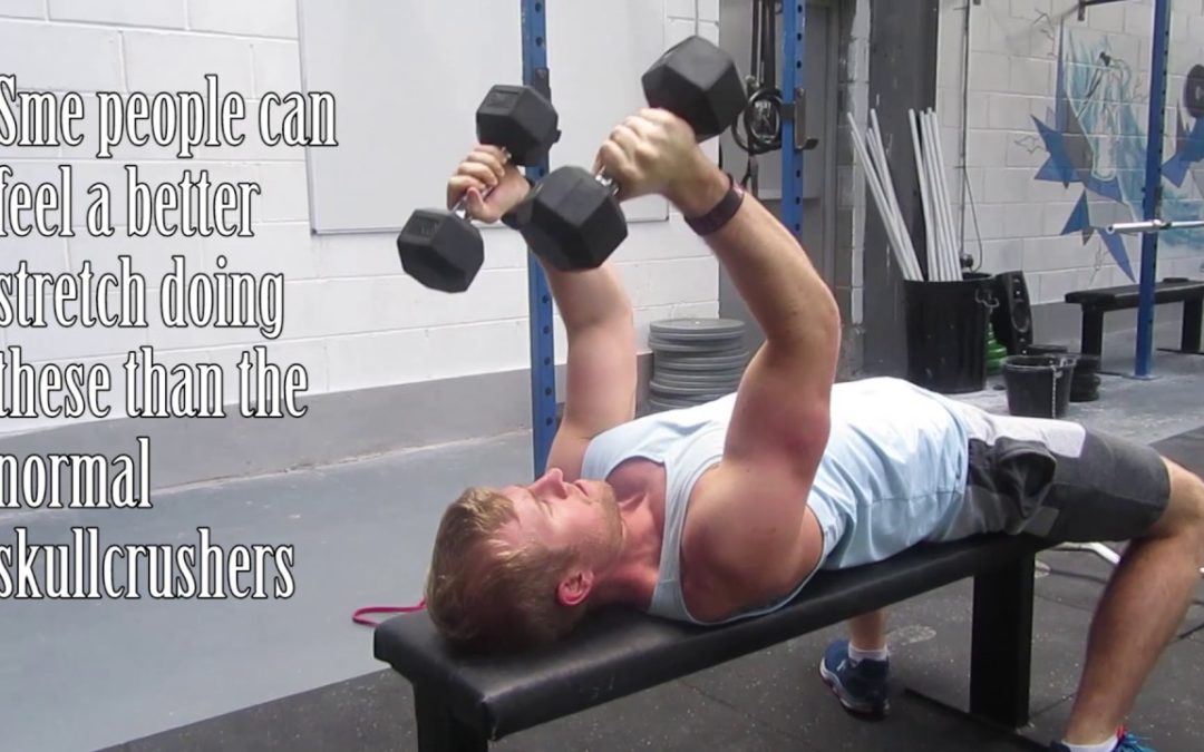 Skullcrushers & Rolling Tricep Extensions