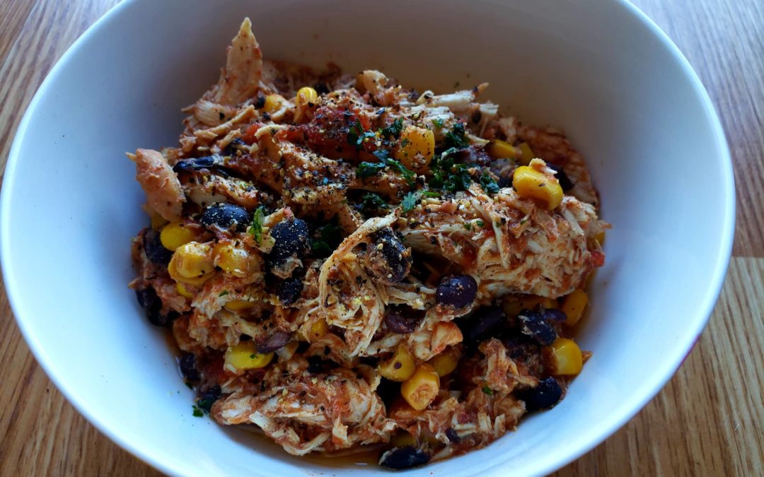 Slow Cooker Mexican Shredded Chicken