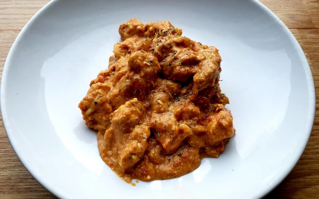 Slow Cooker Satay Chicken Curry
