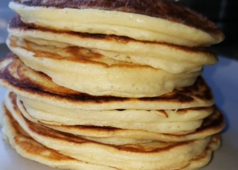 Fluffy Protein Pancakes